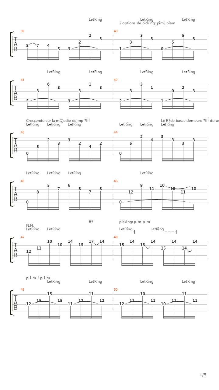 Prelude Op 5, No 1吉他谱