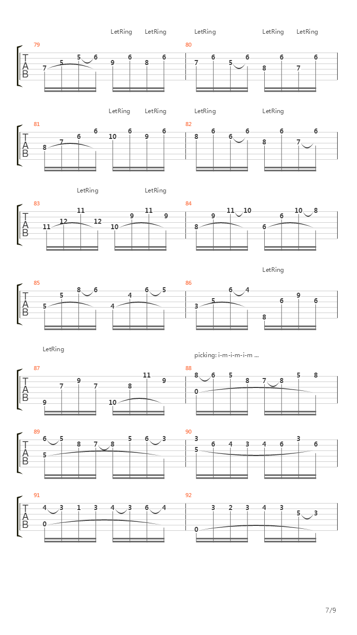 Prelude Op 5, No 1吉他谱