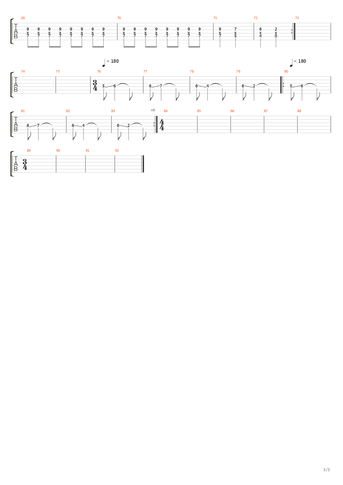 Die Romantic吉他谱