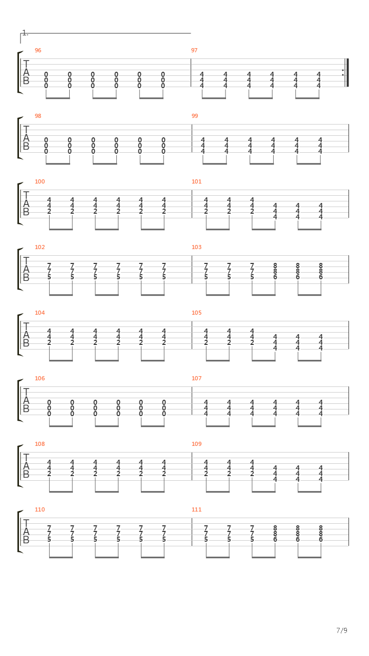 Harhojen Renki吉他谱