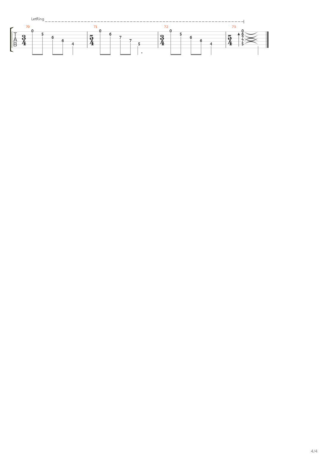 Epode吉他谱