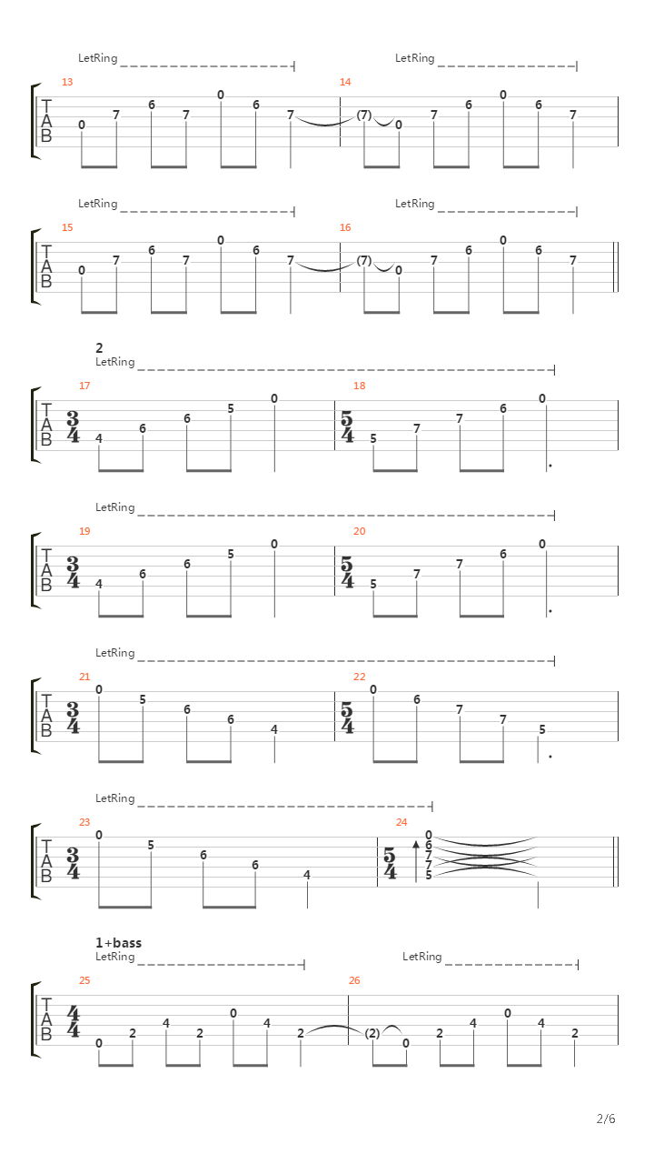 Epode吉他谱