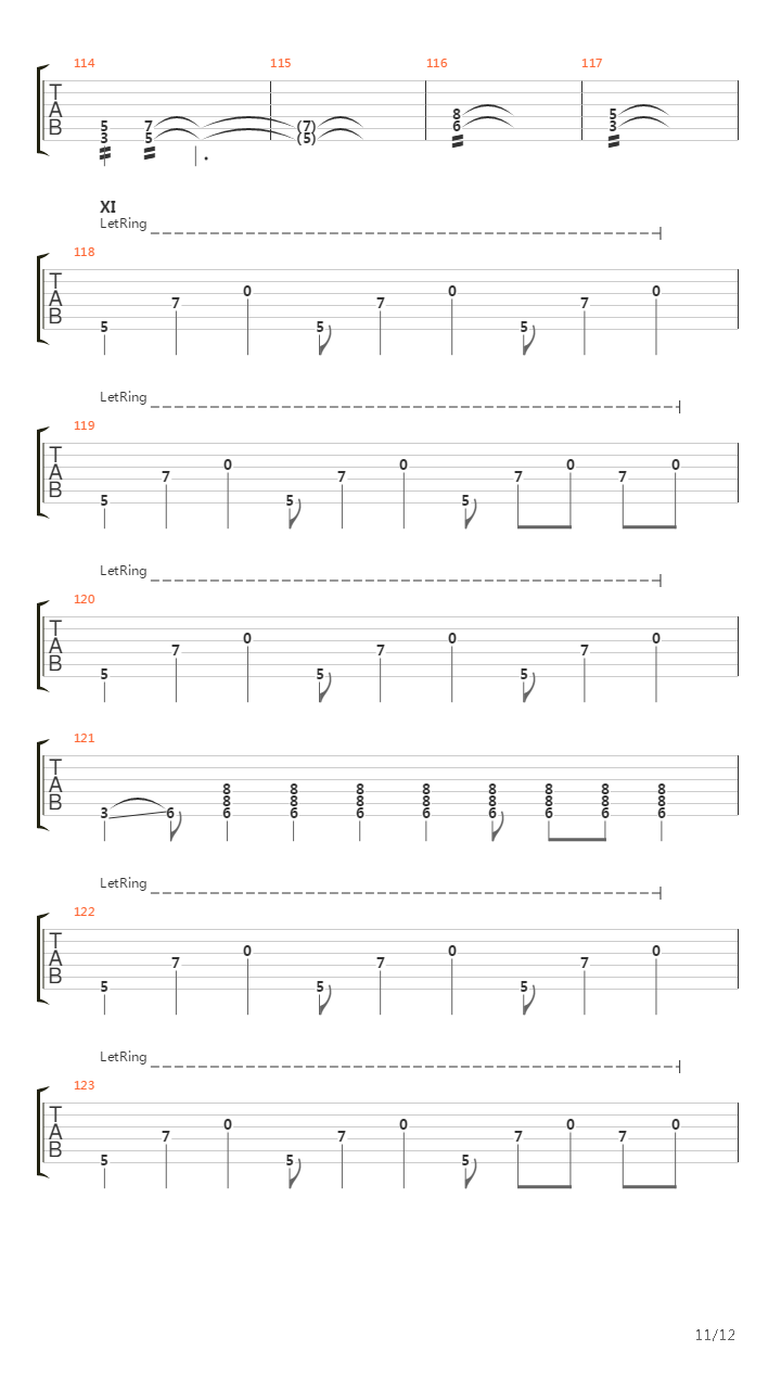 Verdelet吉他谱