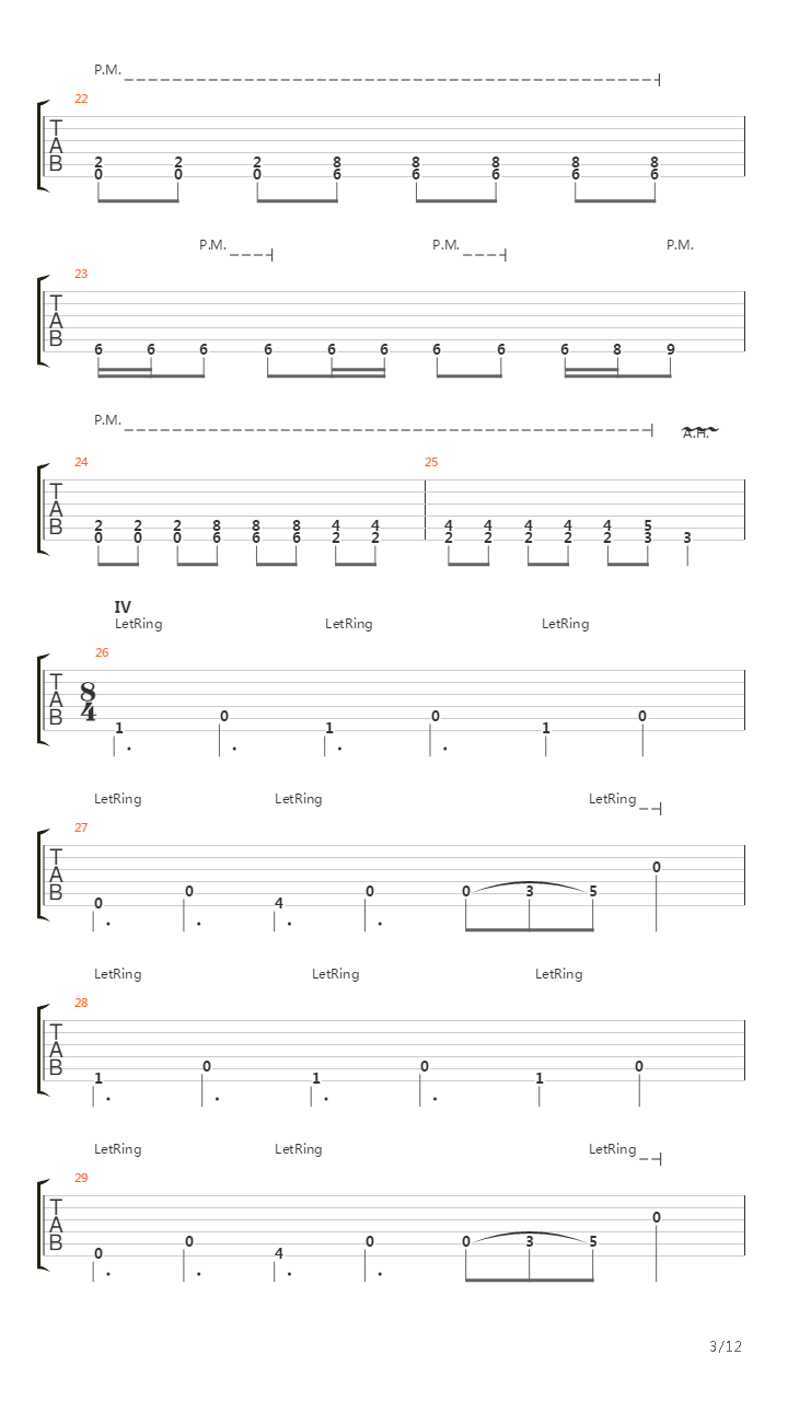 Verdelet吉他谱
