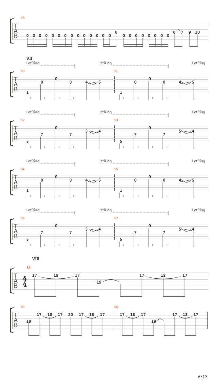 Verdelet吉他谱