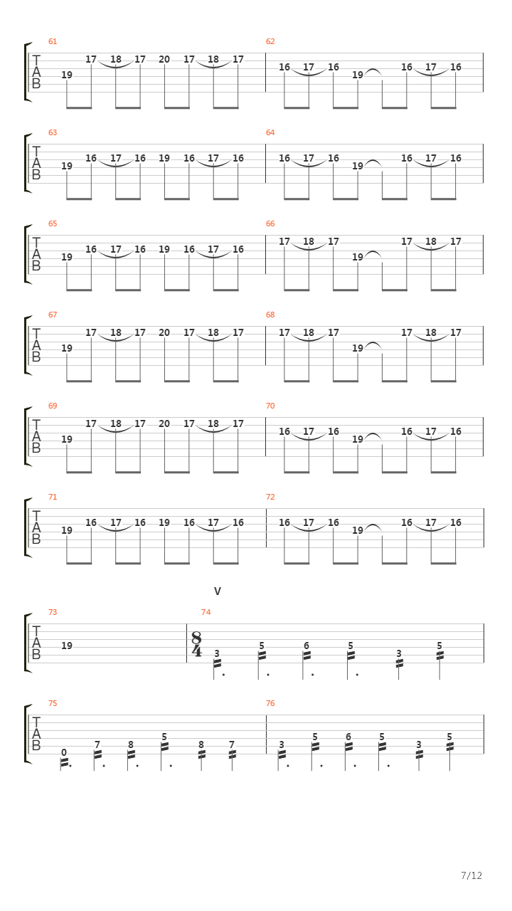 Verdelet吉他谱