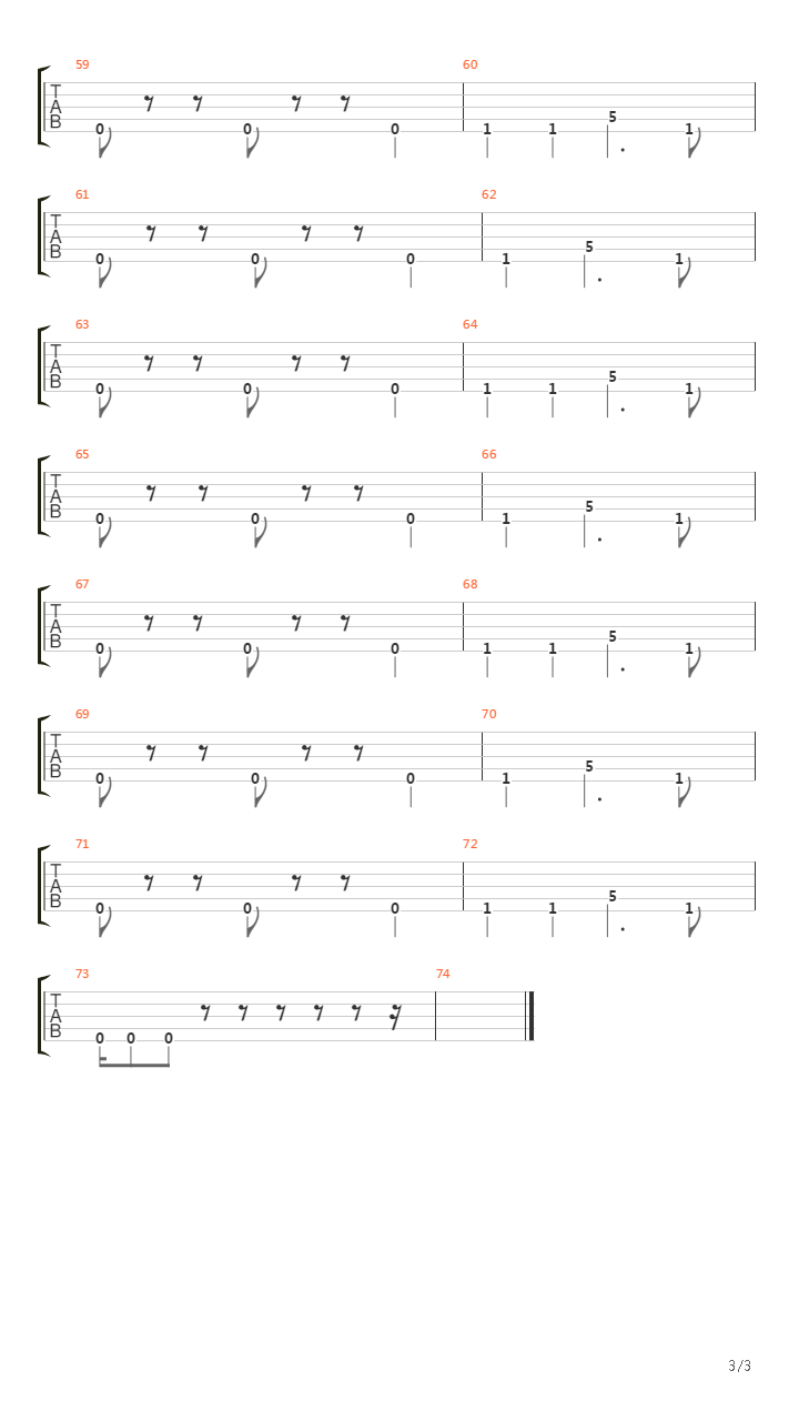 59吉他谱