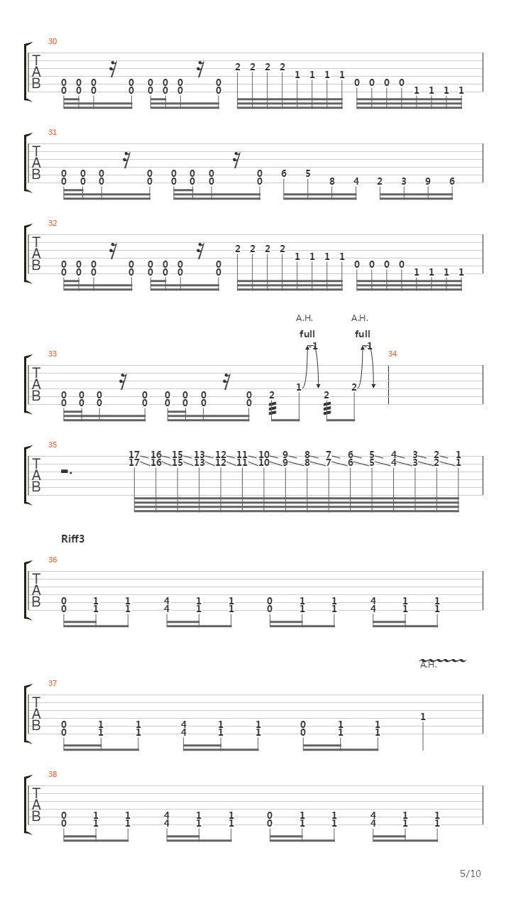 Километры吉他谱