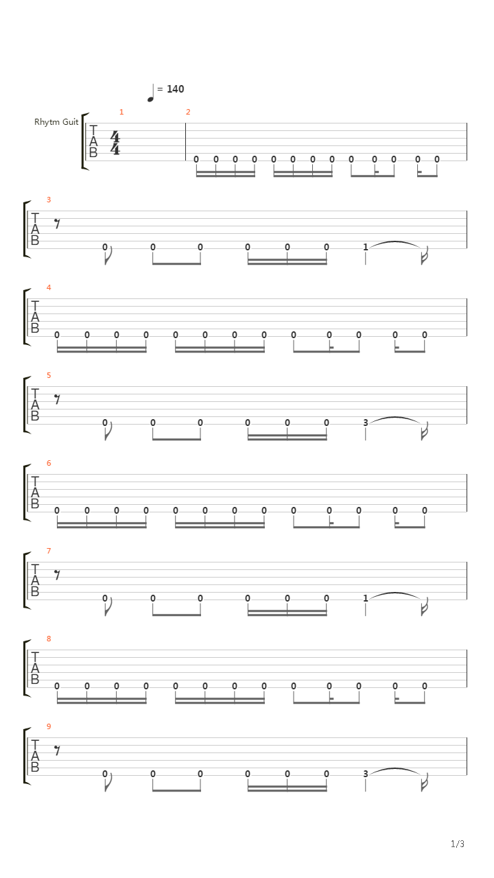 Я слышу миллионы голосов (Intro)吉他谱