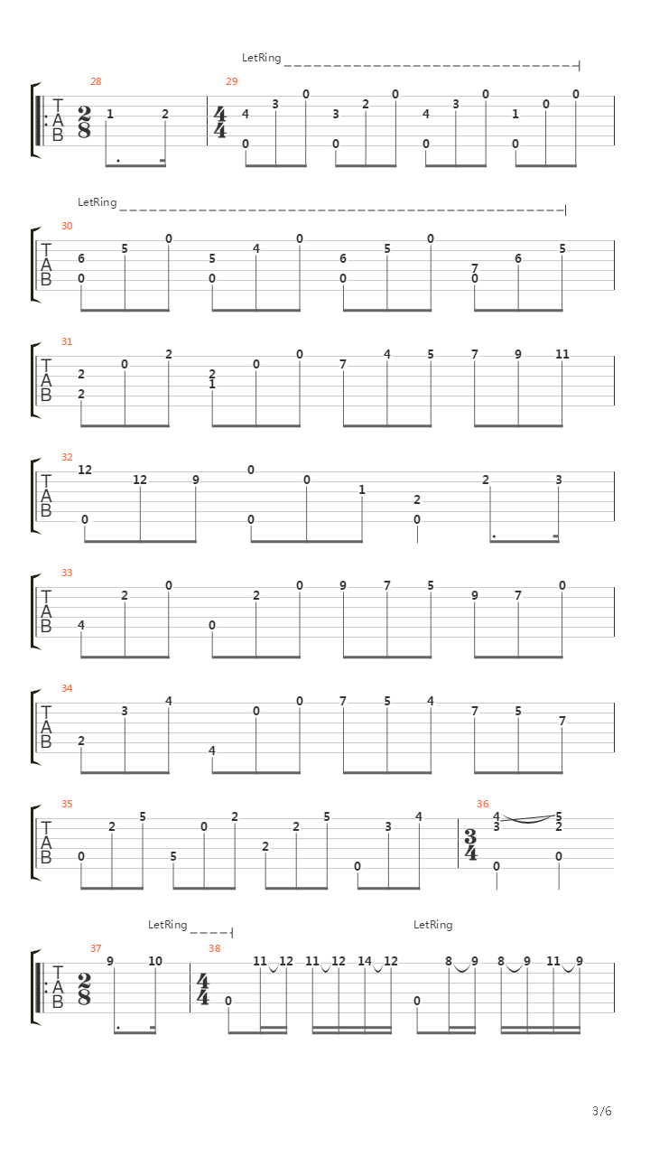 Andantino Variato吉他谱