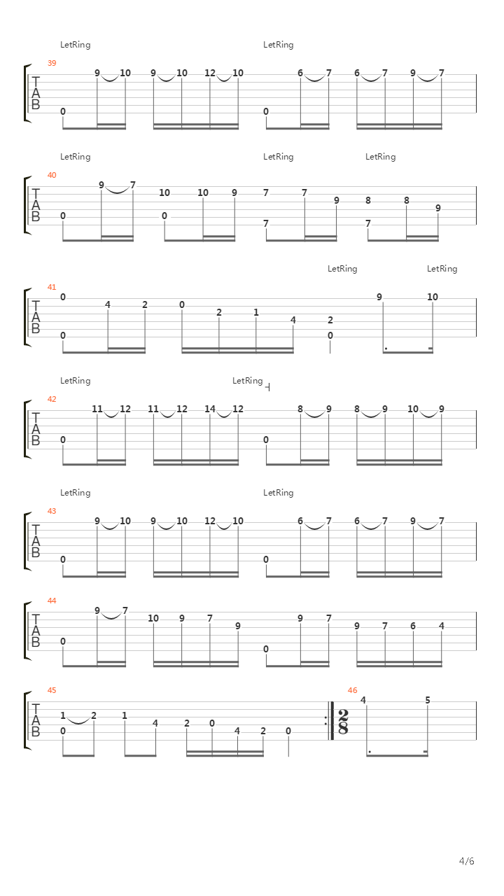 Andantino Variato吉他谱