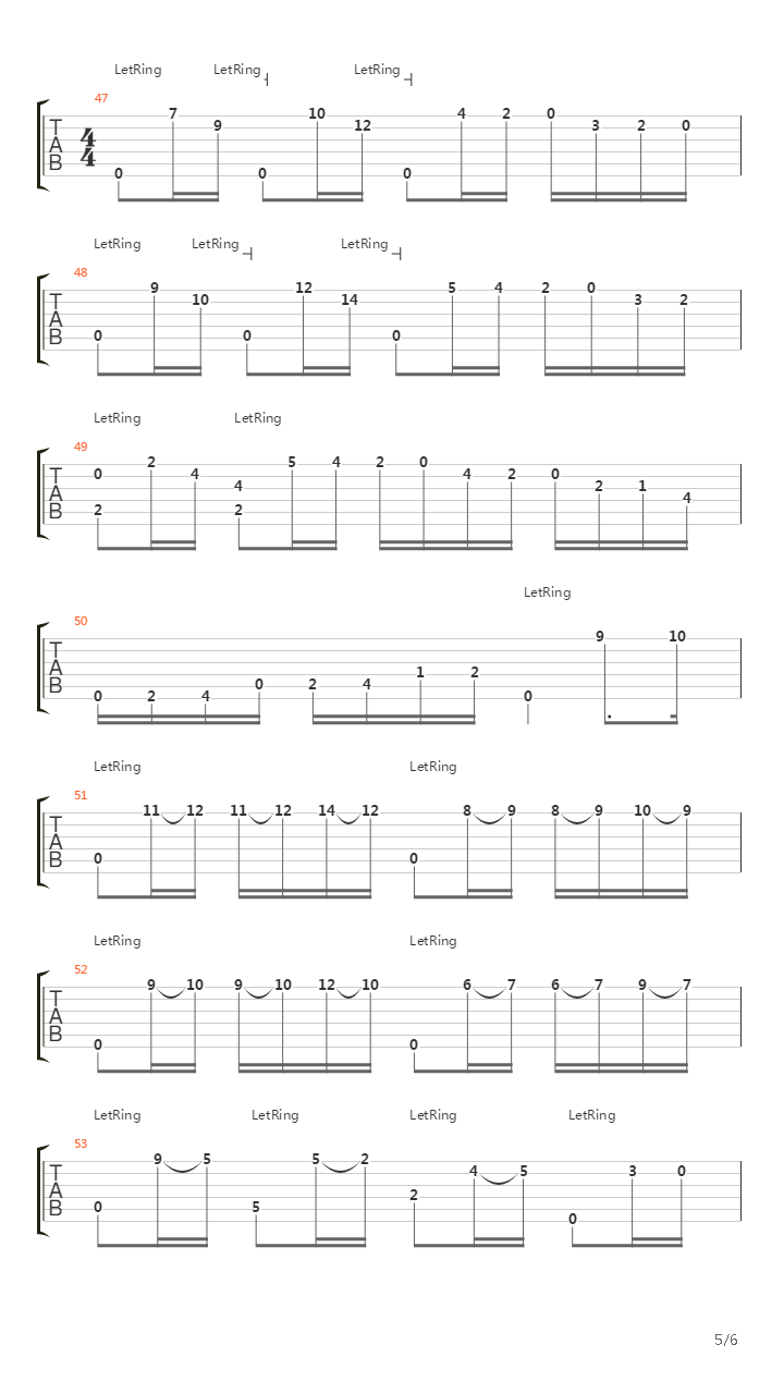 Andantino Variato吉他谱