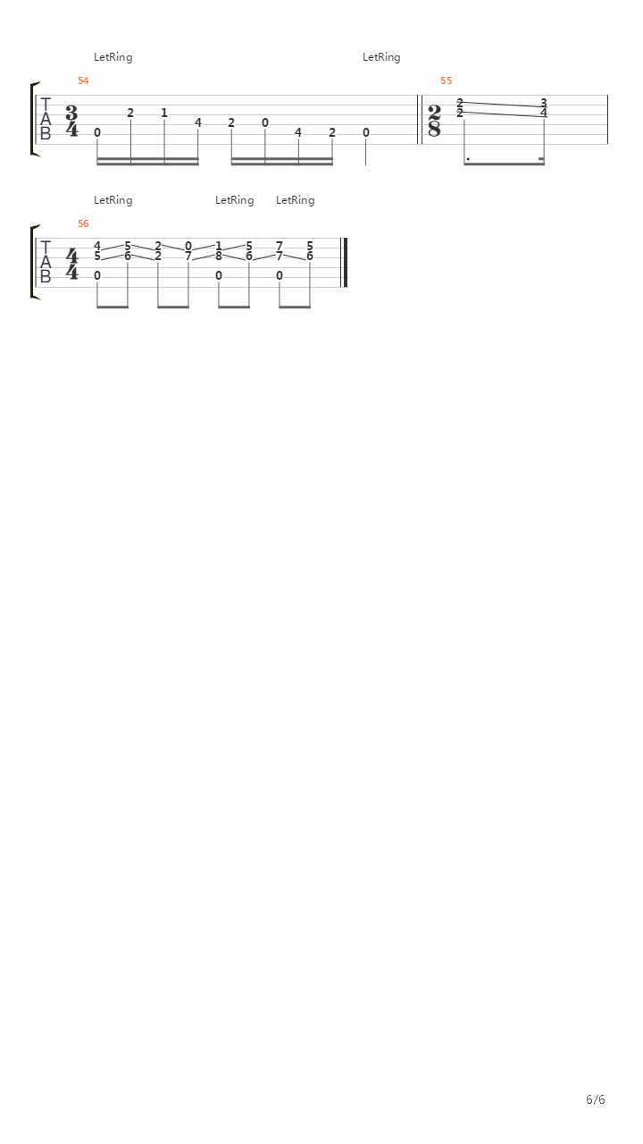 Andantino Variato吉他谱