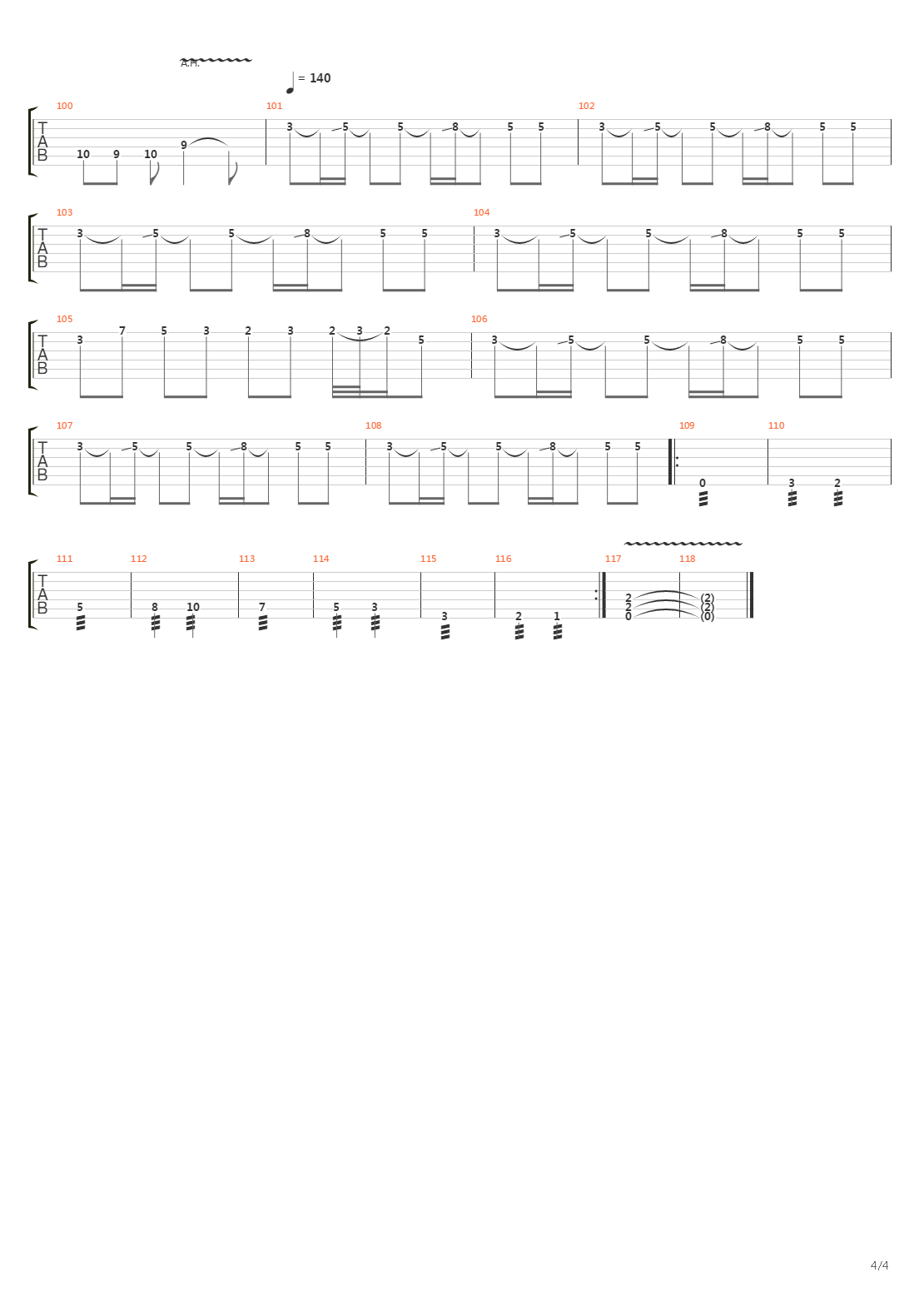Aris吉他谱