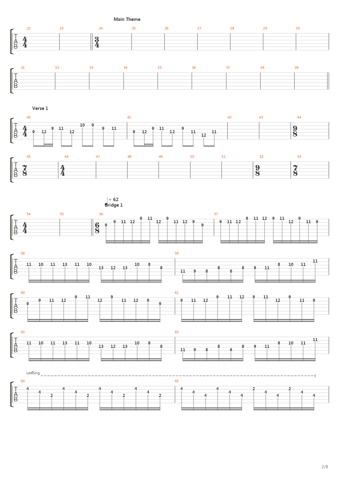 Chains Of The Past吉他谱