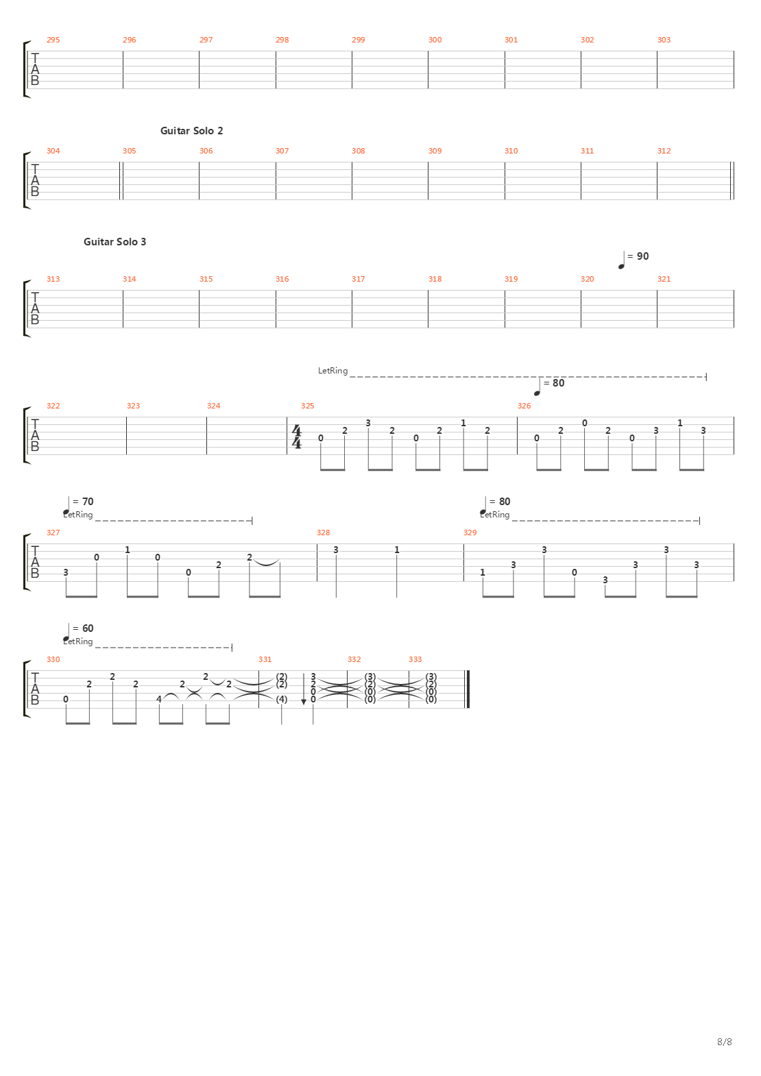 Chains Of The Past吉他谱