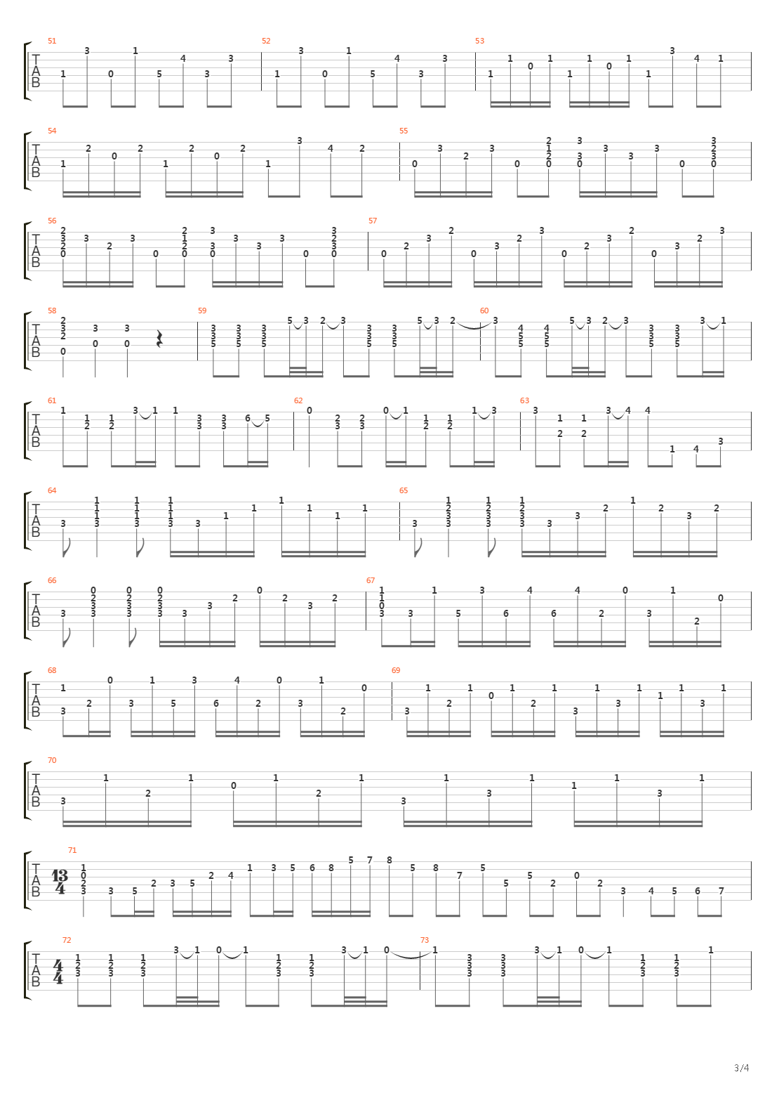 Sonate吉他谱