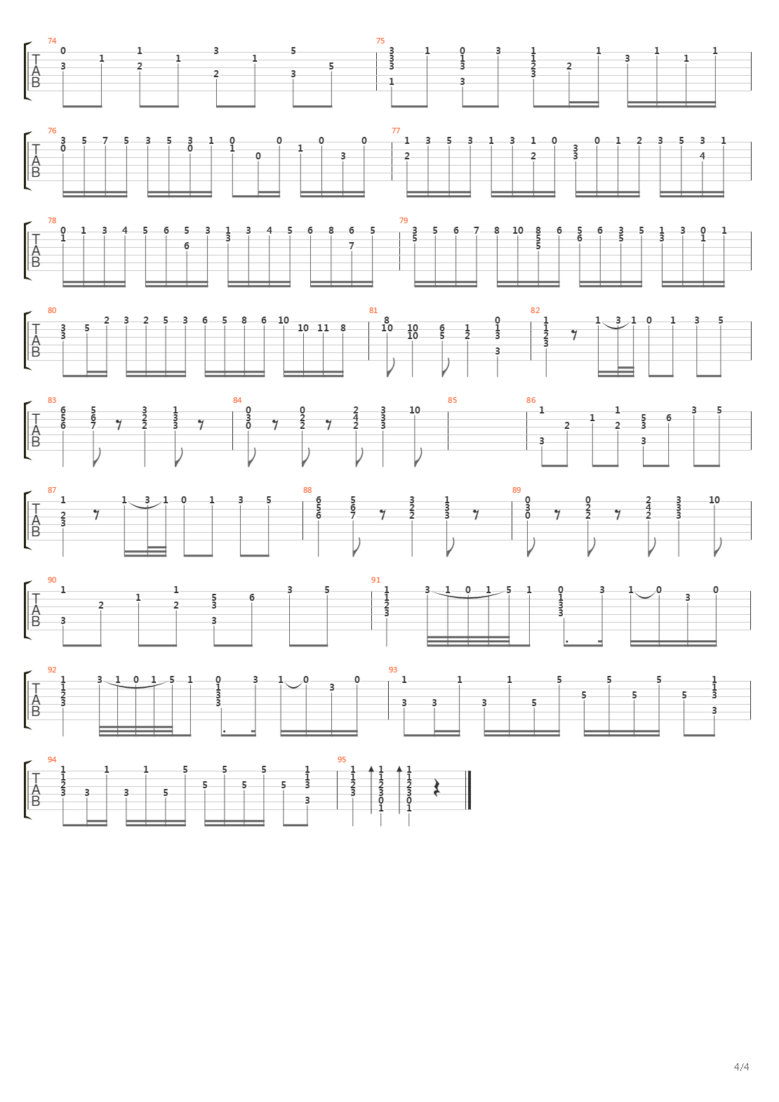 Sonate吉他谱