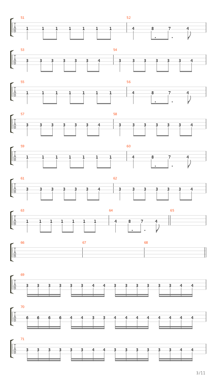 Сыны Туле吉他谱