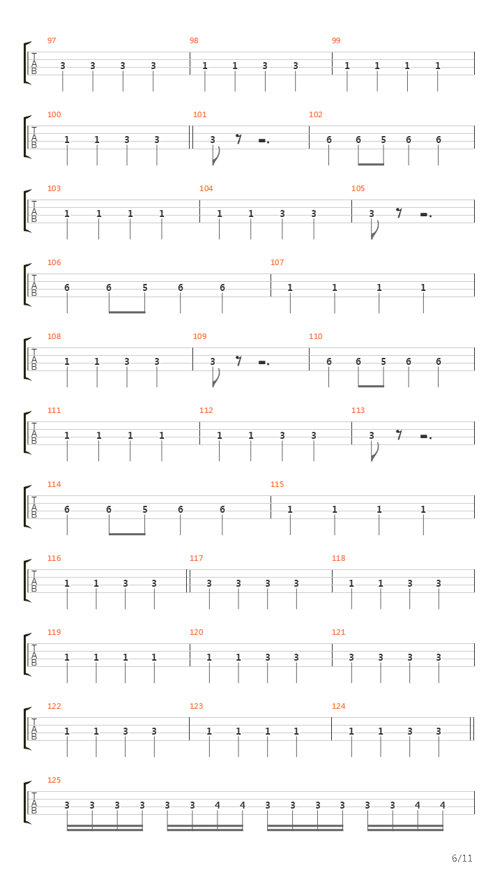 Сыны Туле吉他谱