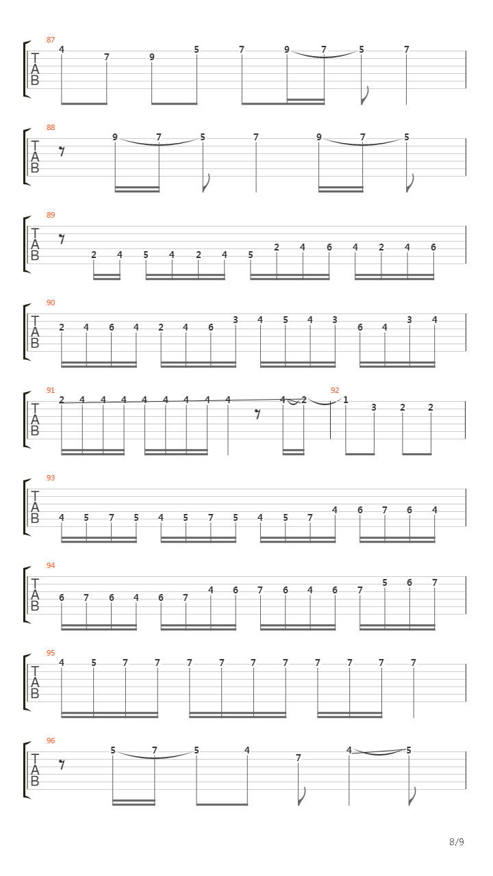 Lagrimas De Guitarra吉他谱