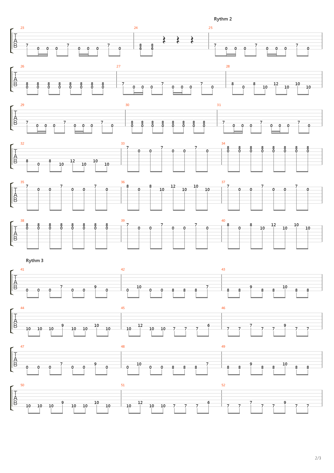 Script For The Play吉他谱
