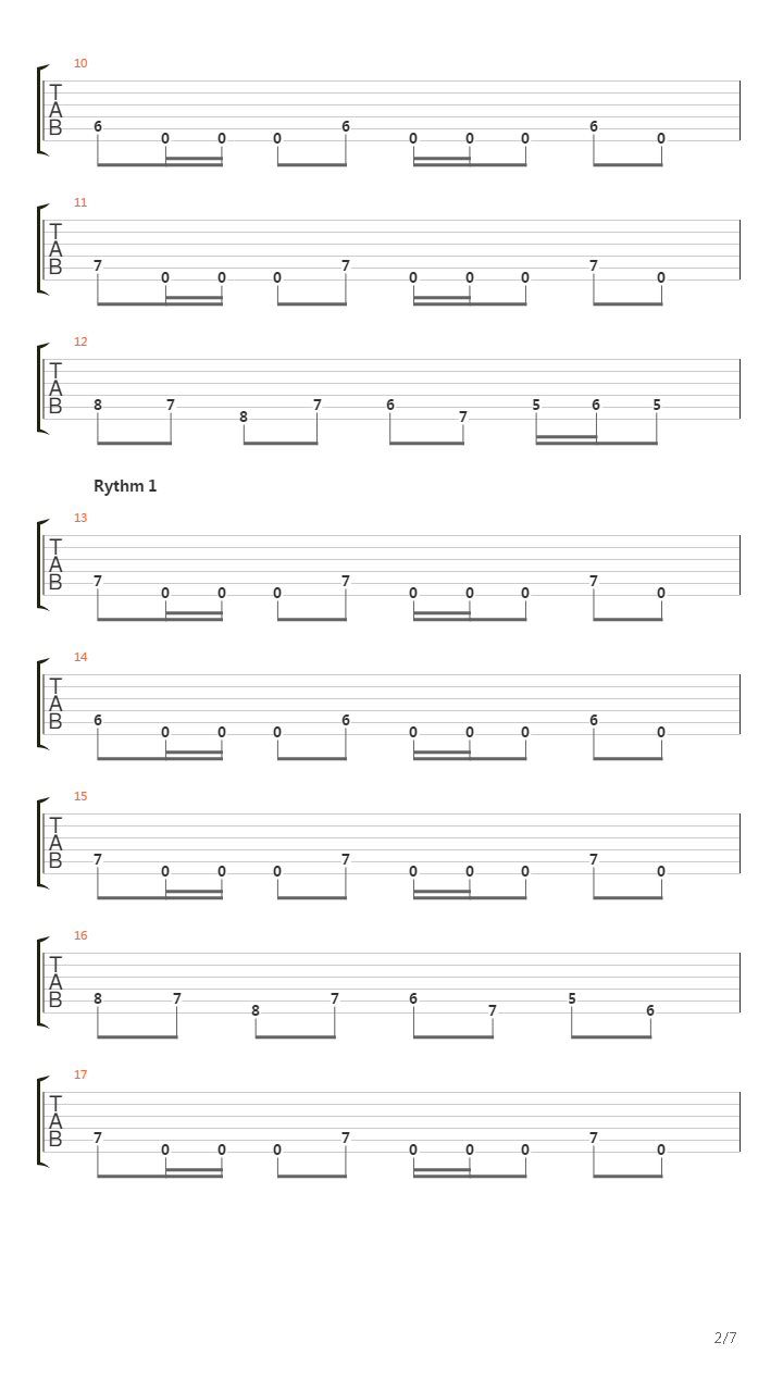 Script For The Play吉他谱