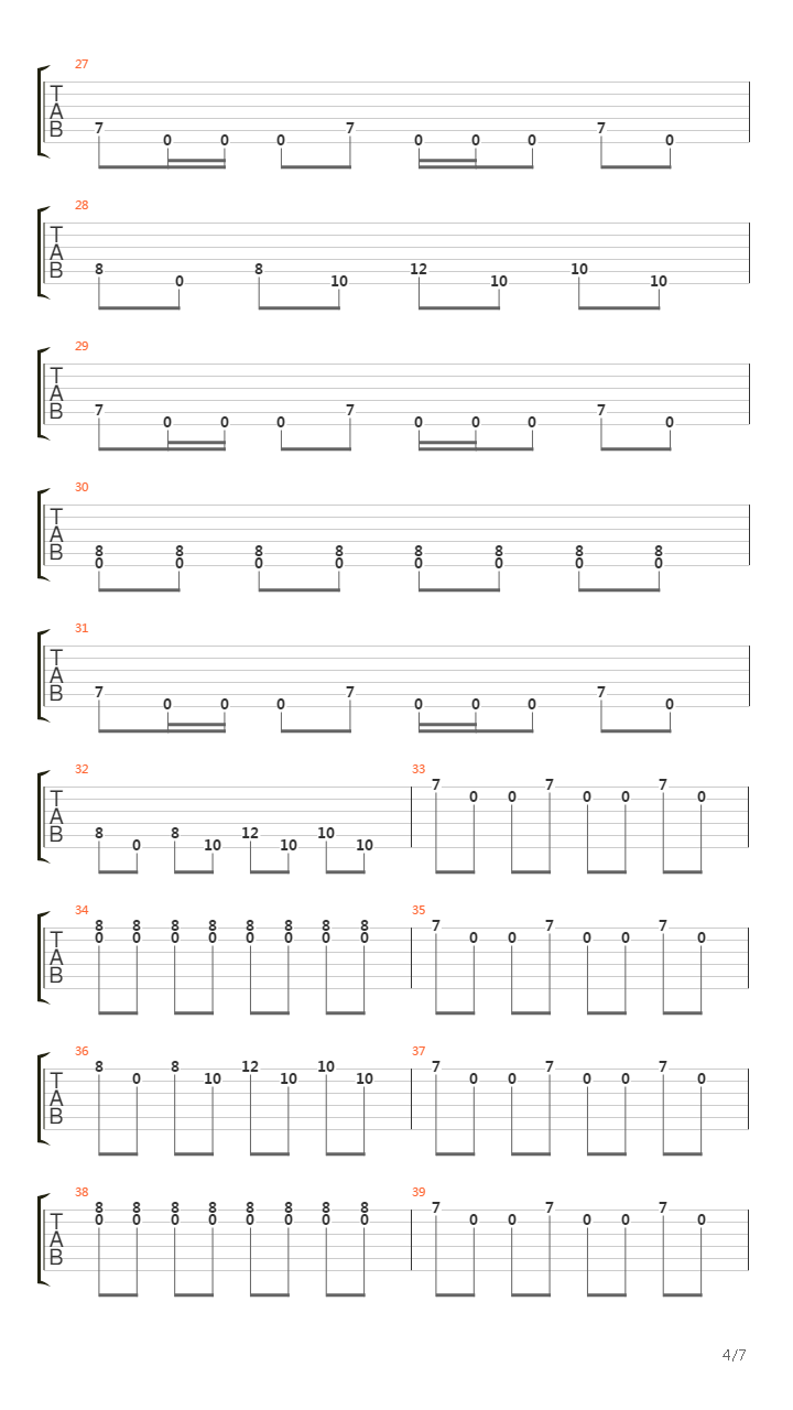 Script For The Play吉他谱