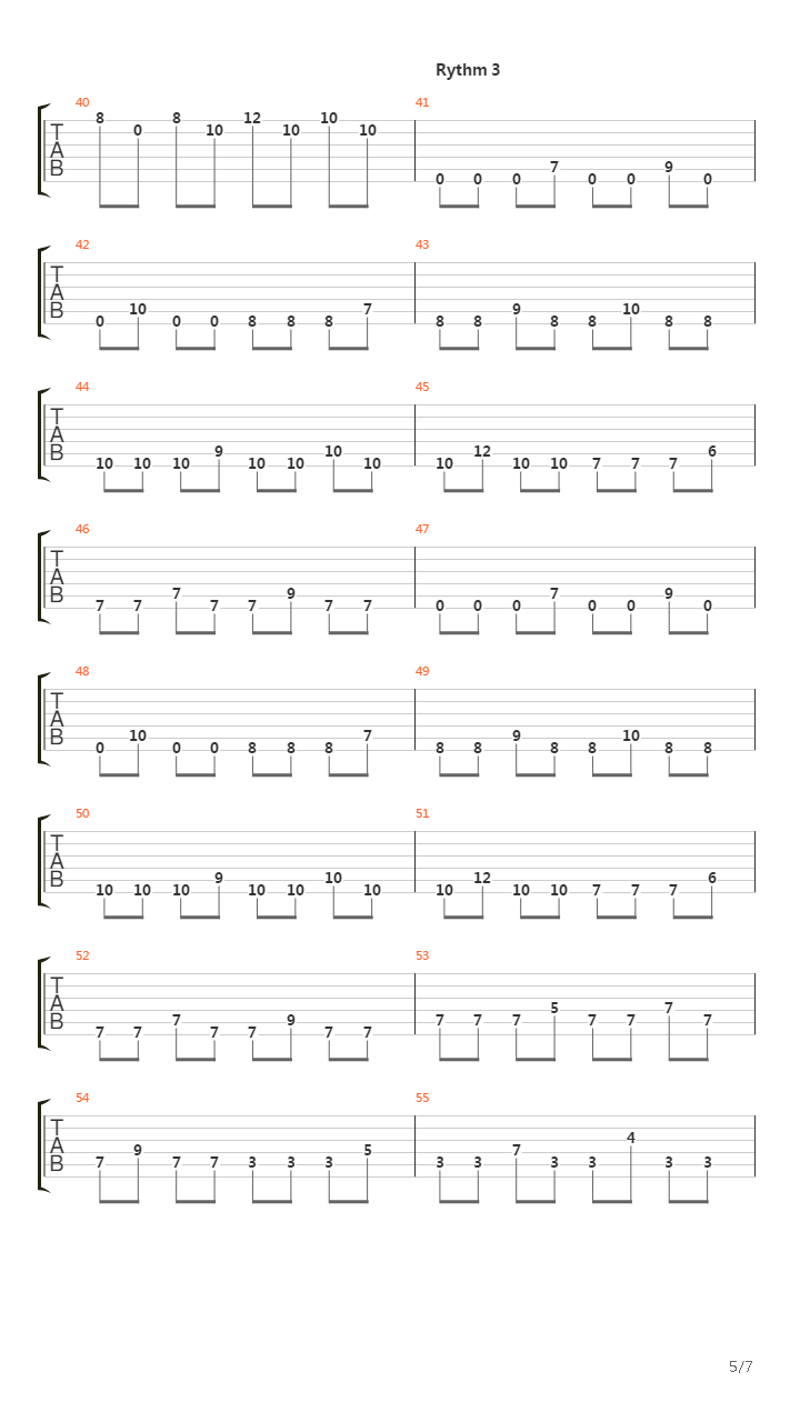 Script For The Play吉他谱
