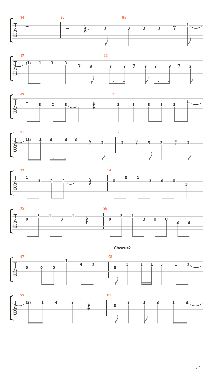 Loop & Loop吉他谱