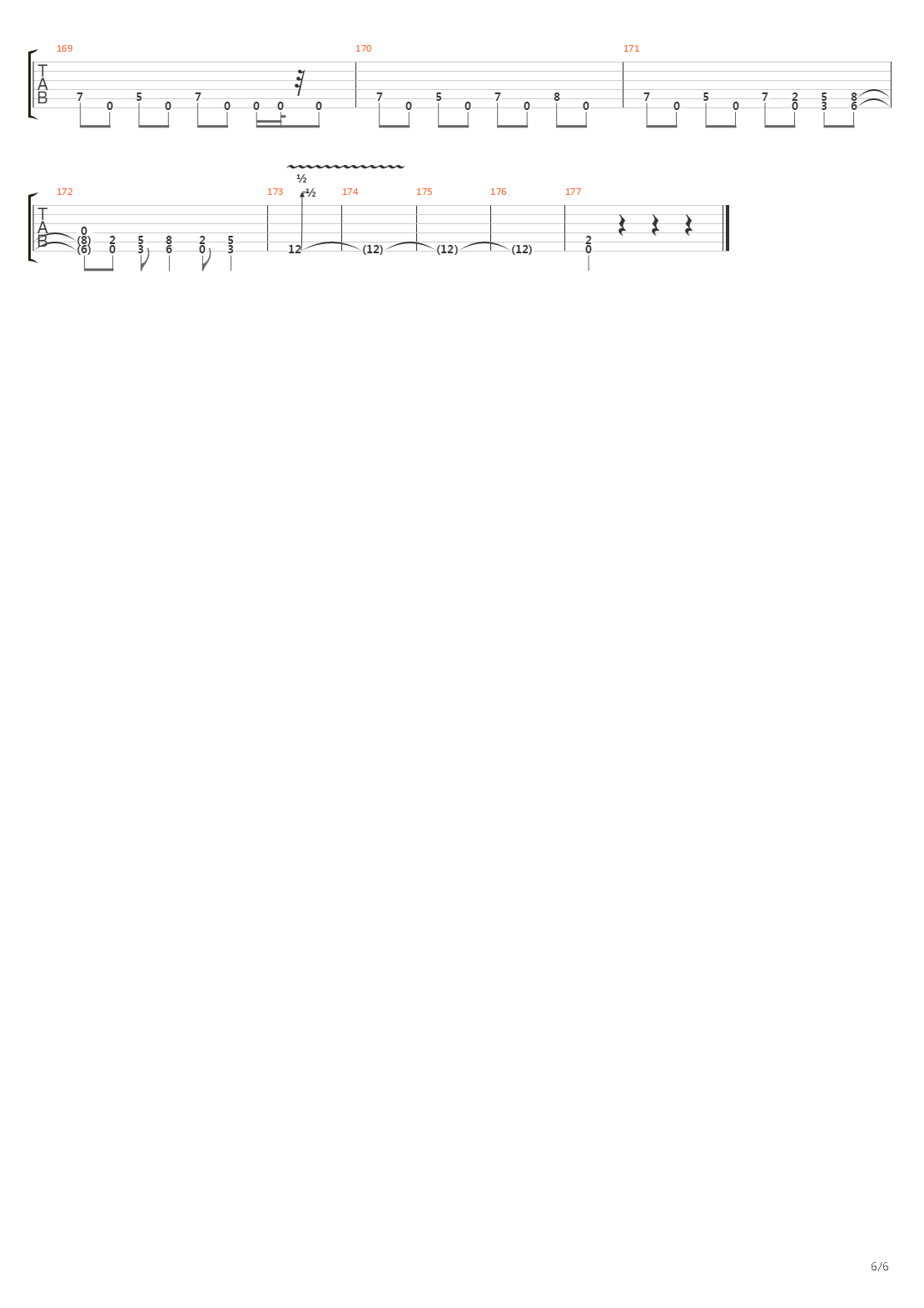 Gambeta吉他谱