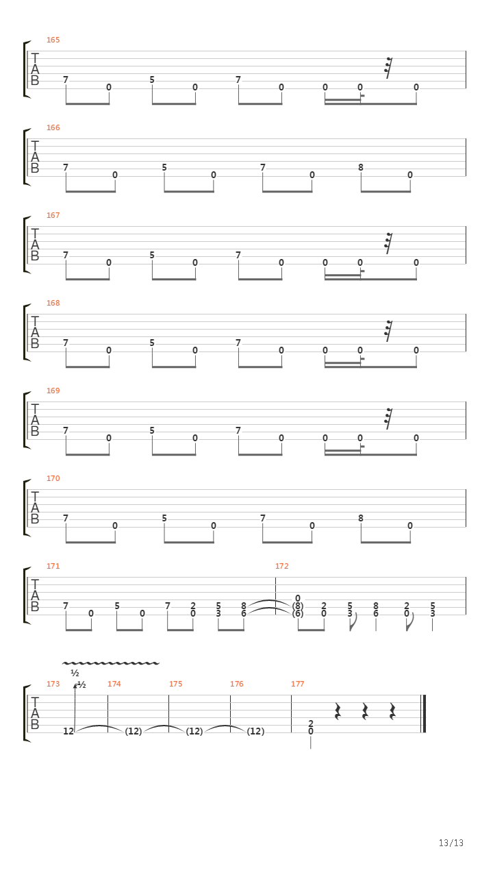 Gambeta吉他谱