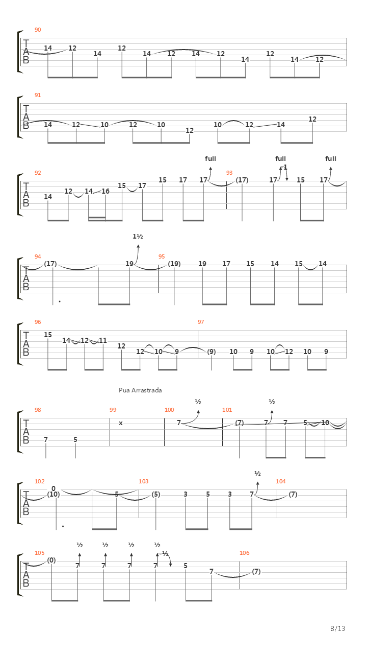 Gambeta吉他谱