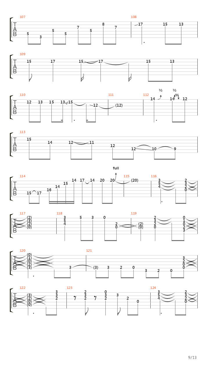 Gambeta吉他谱