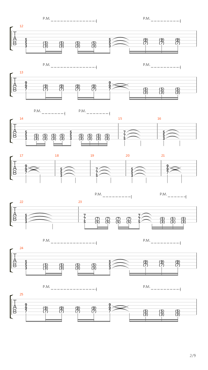 Mexican Radio吉他谱