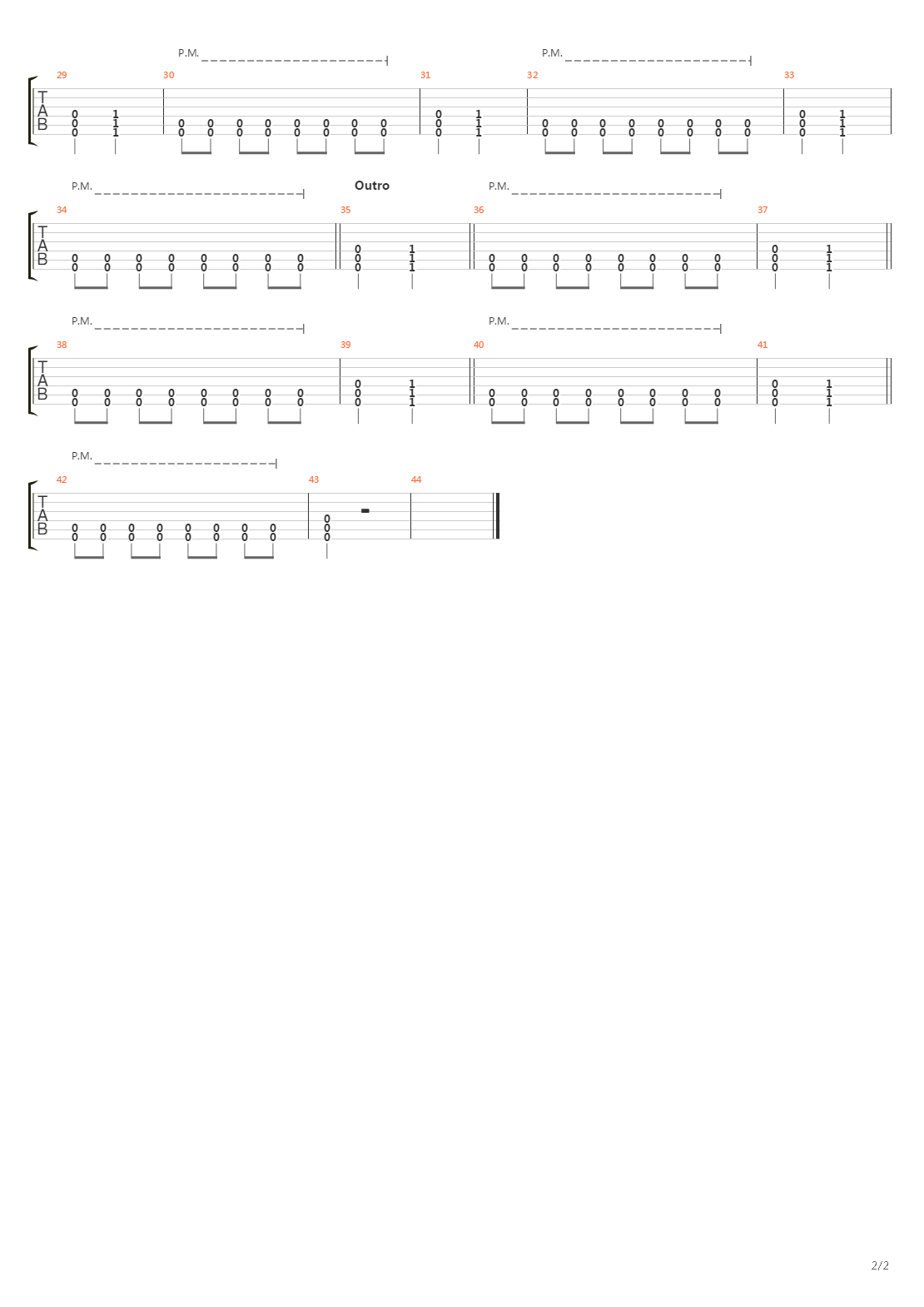 Autoscan吉他谱