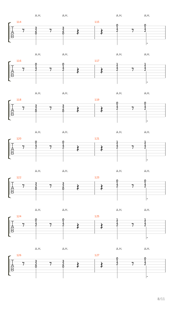 Le salon吉他谱