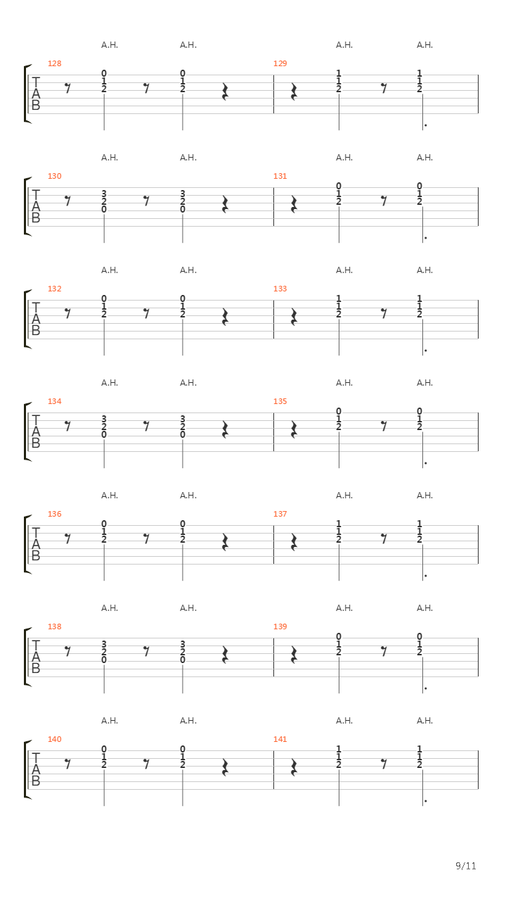 Le salon吉他谱