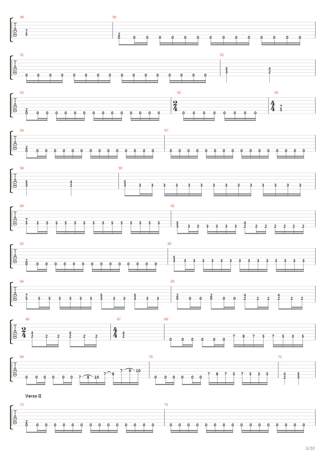 Torquemada吉他谱