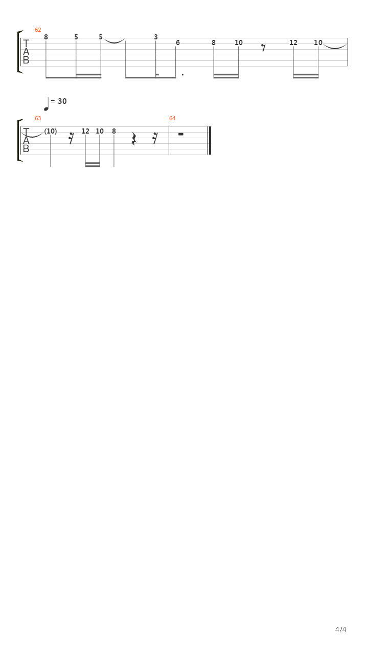 Uri Ur吉他谱