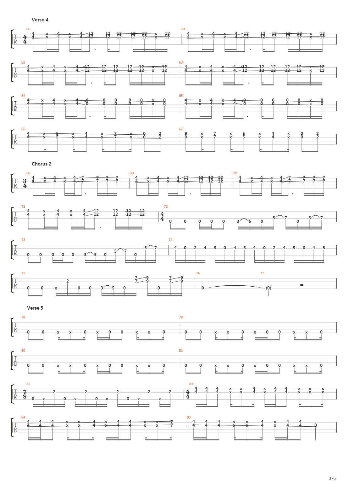 Chemical Composition吉他谱