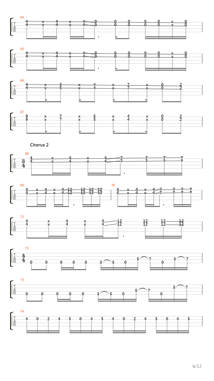 Chemical Composition吉他谱