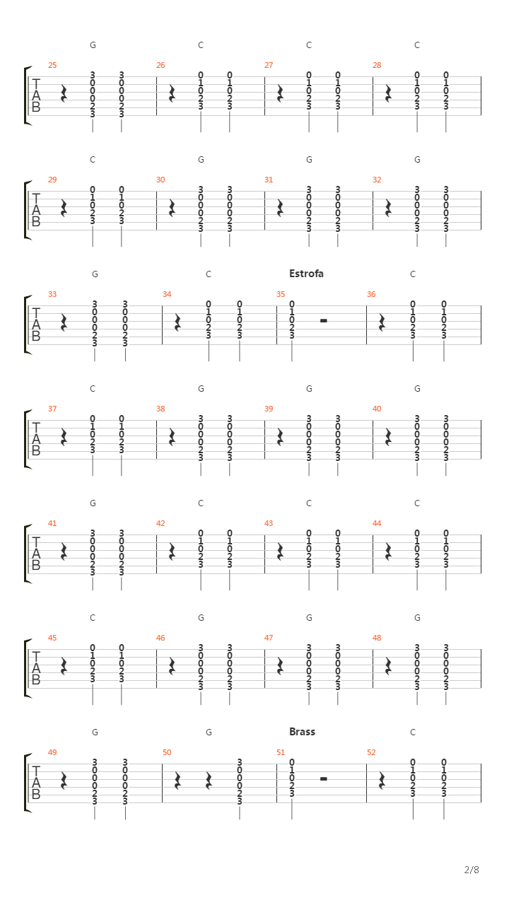 Carabina 30-30吉他谱