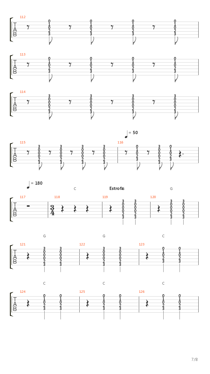 Carabina 30-30吉他谱