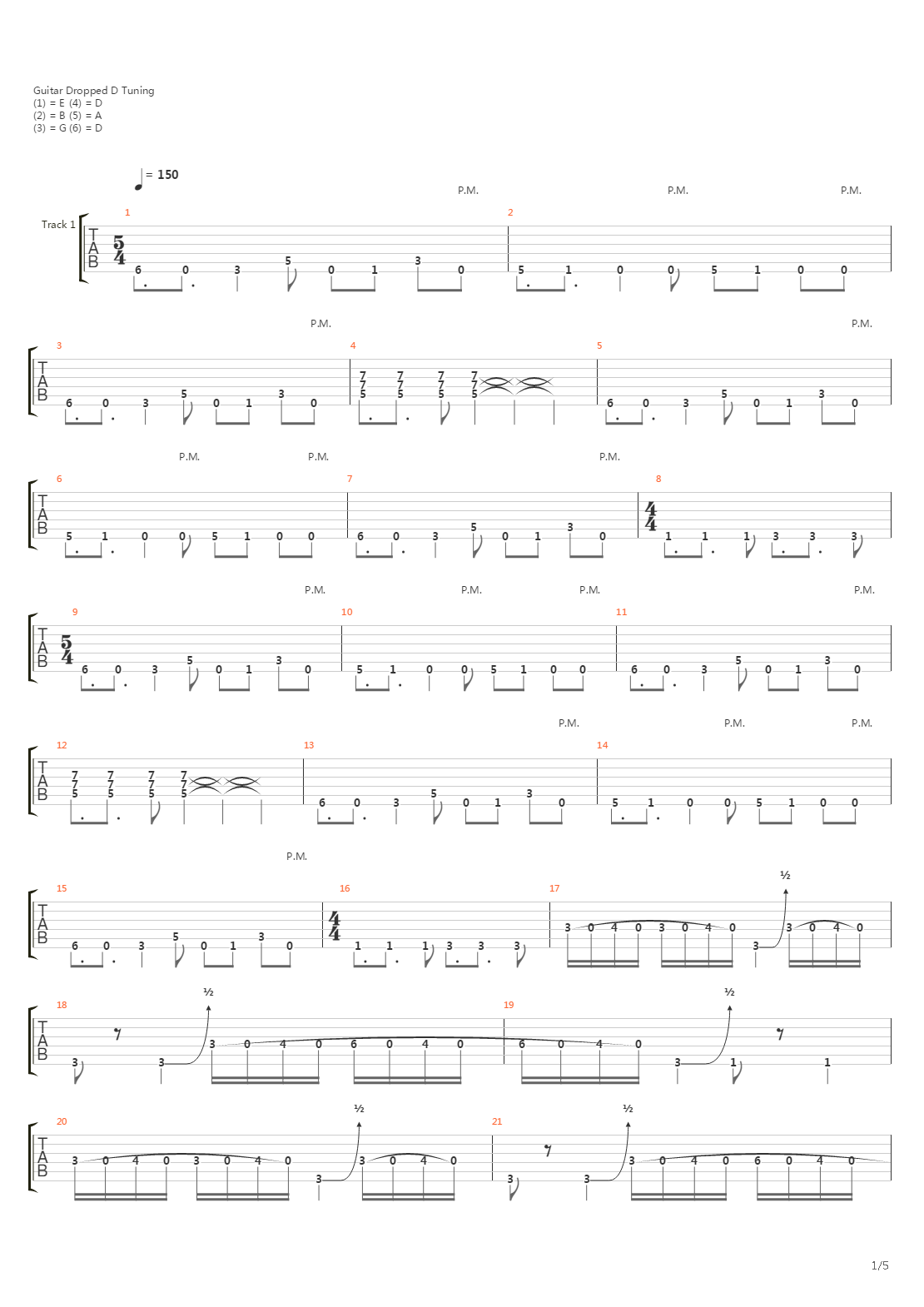 Mantis吉他谱