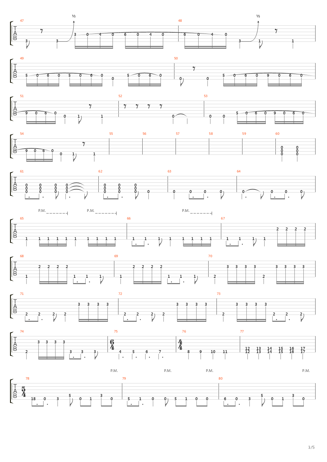 Mantis吉他谱