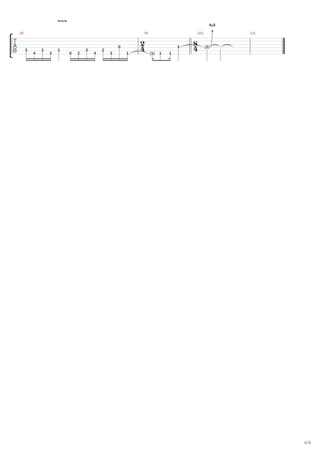 Rain吉他谱