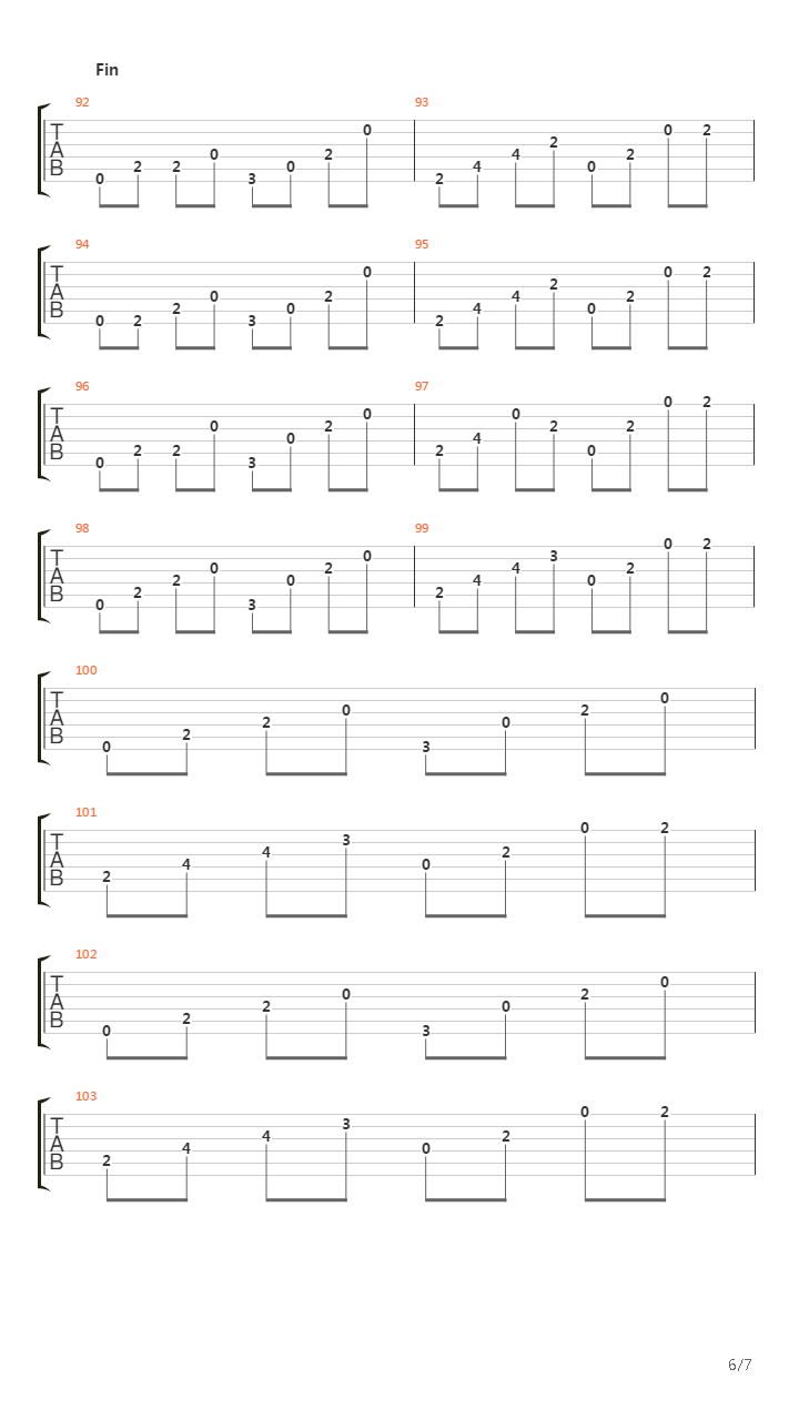 On the road again吉他谱