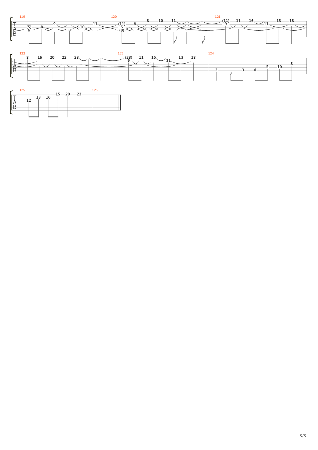 Lost吉他谱