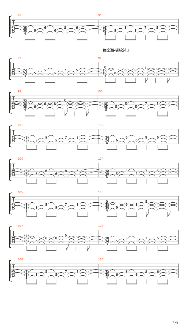 Lost吉他谱